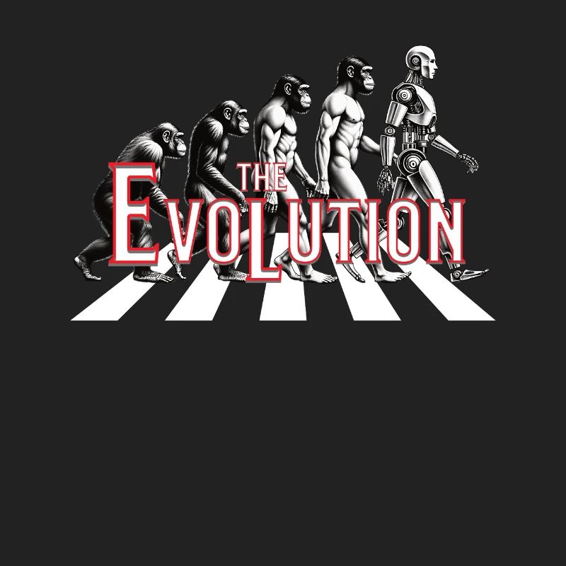 Evolution - Monkey to Robot Future Past