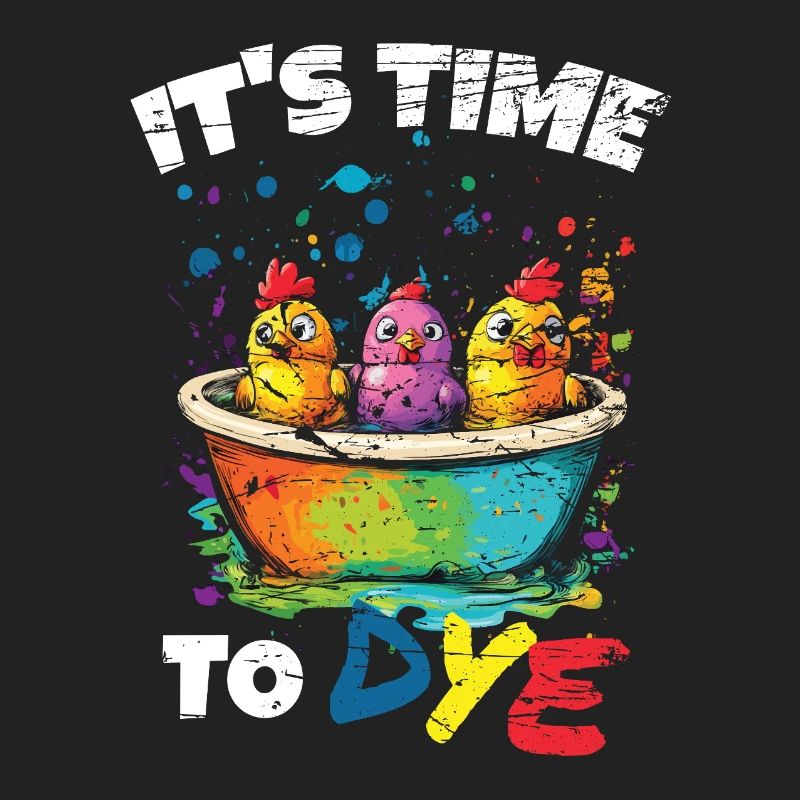 Easter Eggs Dyeing Easter Eggs