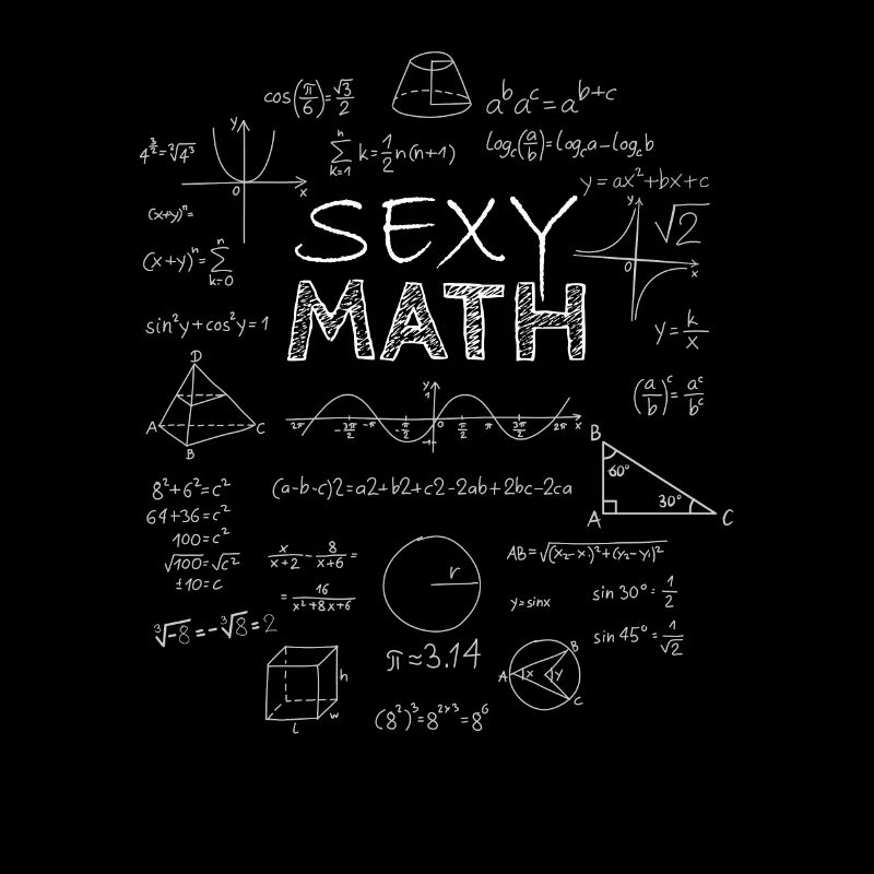 Sexy Math Teacher Math, Gift, Blackboard