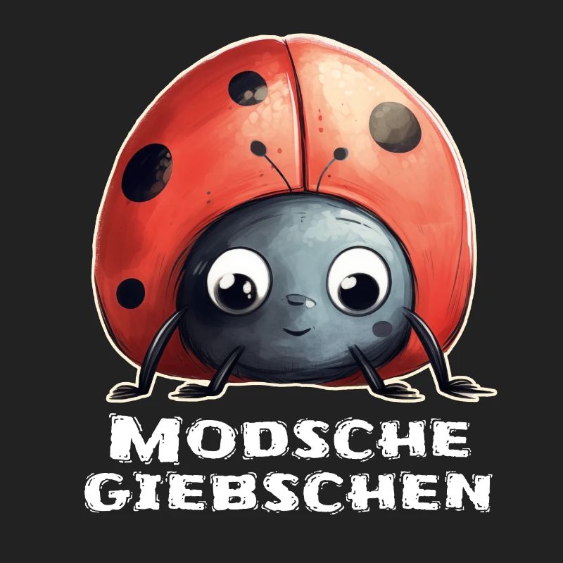 Modschegiebchen Marienkäfer Sächsisch Geschenk