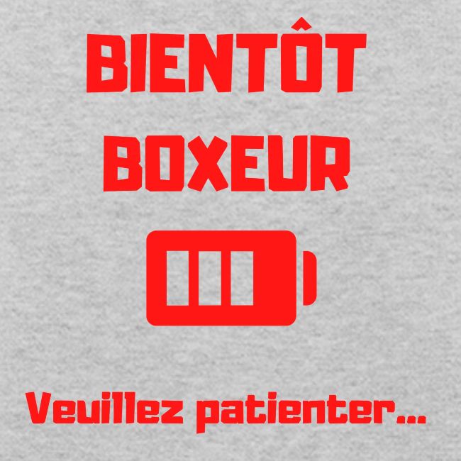 BIENTOT BOXEUR ROUGE