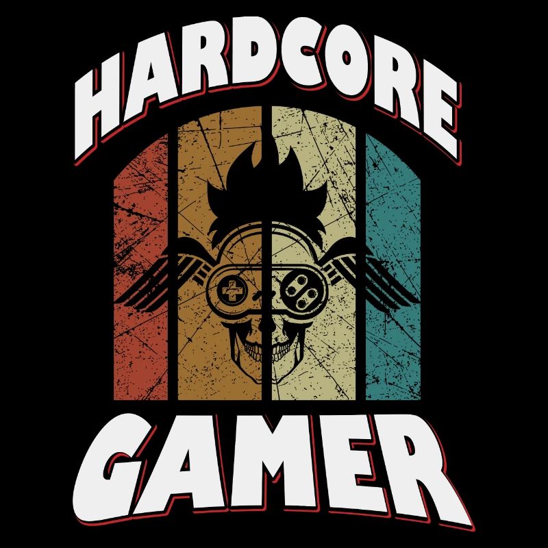 Hardcore Retro Gaming Design