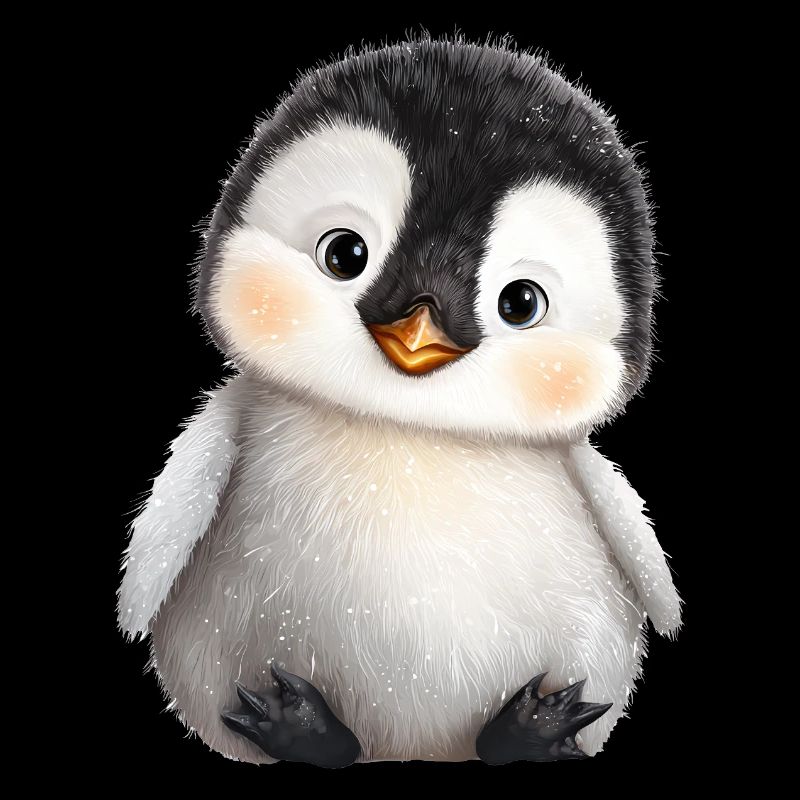 Mignon bébé pingouin