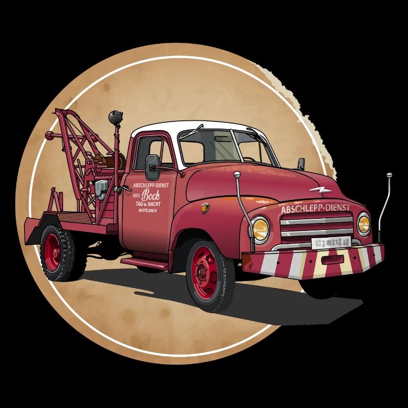 Abschleppwagen Oldtimer