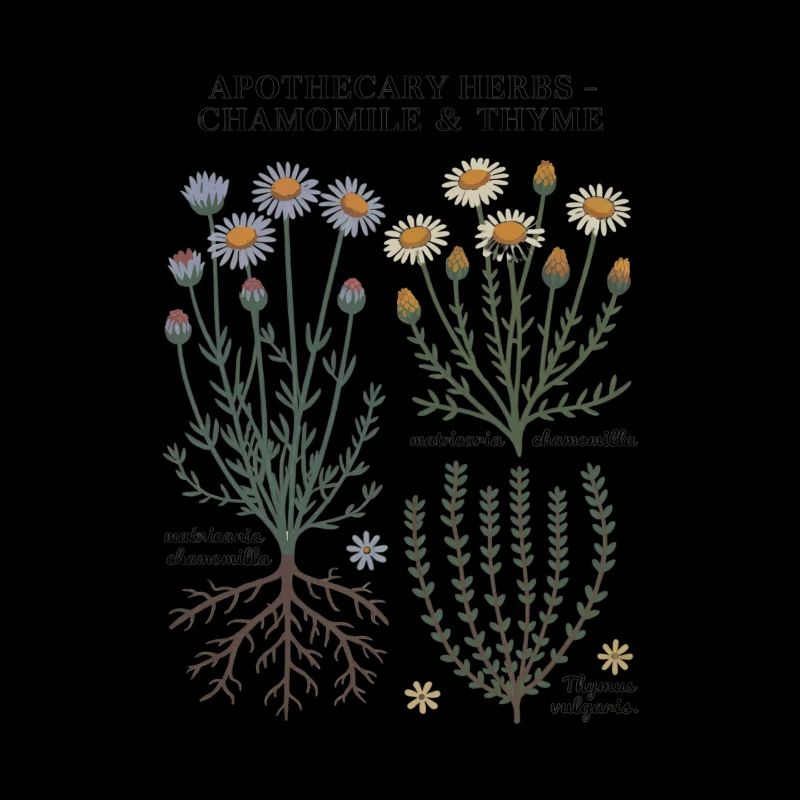 Apothecary Herbs – Chamomile & Thyme