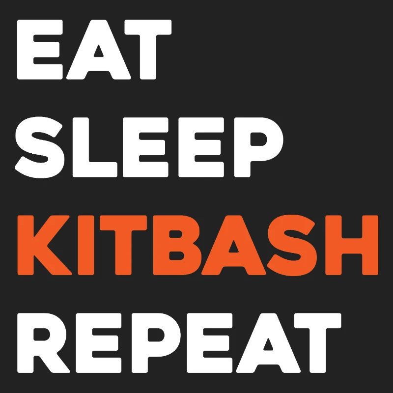 Kitbash Manger Sommeil Répéter