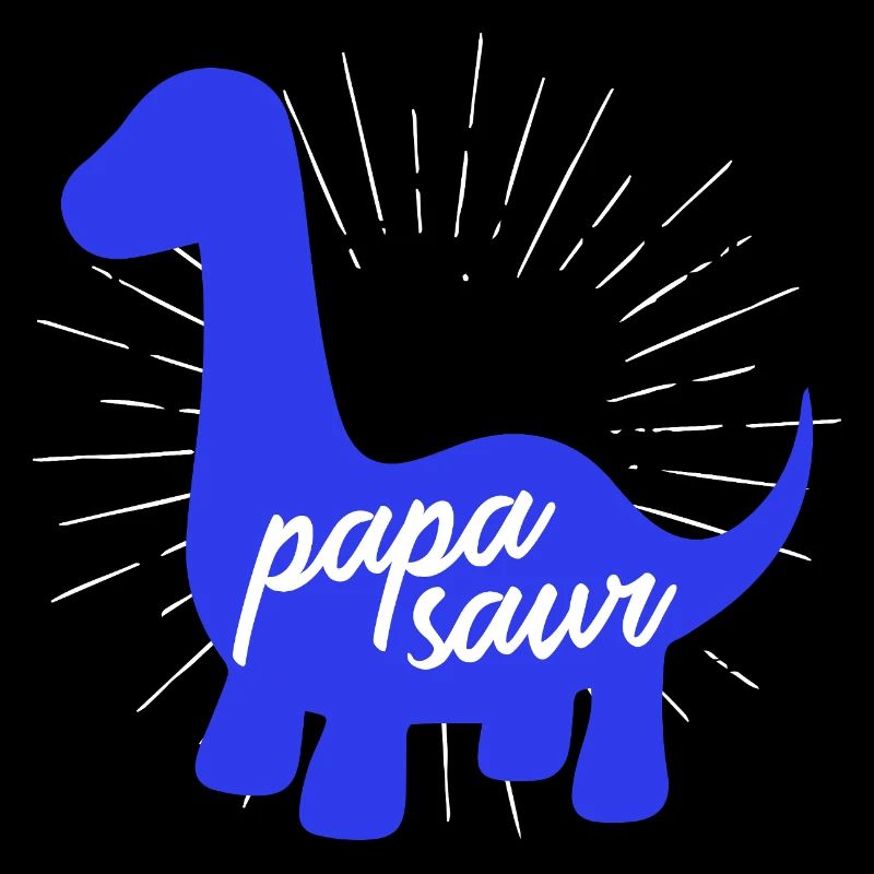 Papasaur T-Rex Dinosaure Paternité Daddysaure