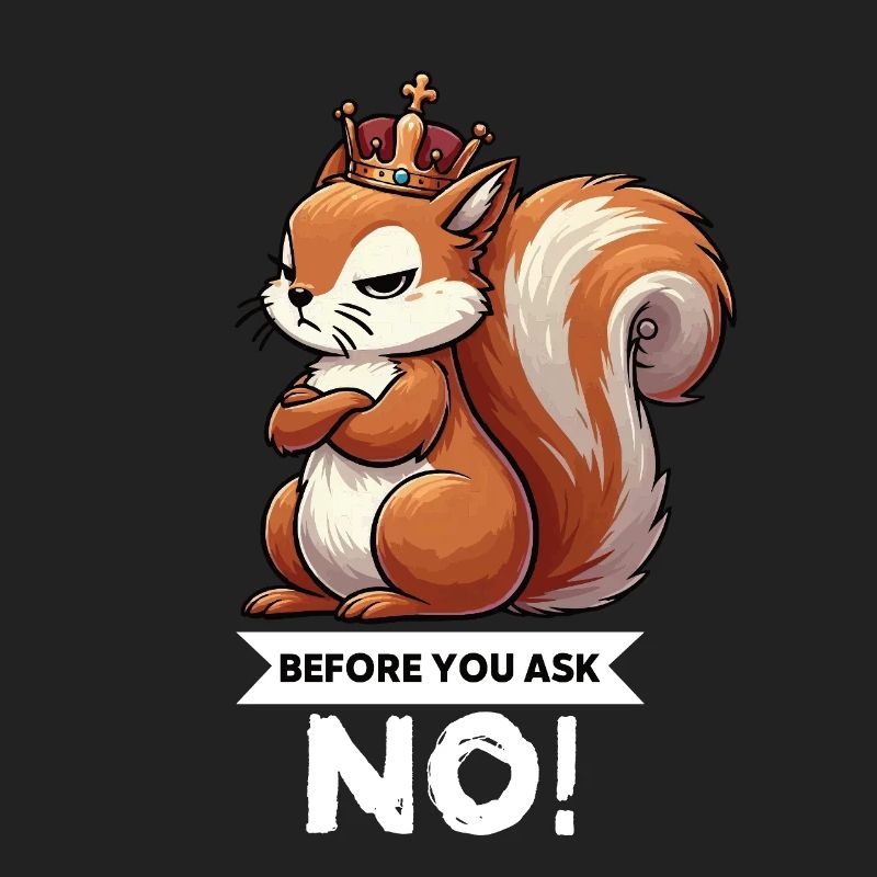 Before You Ask Eichhörnchen Eichhorn Nagetier 