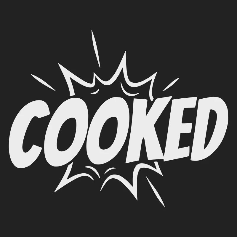 Cooked Explosive Comic Style