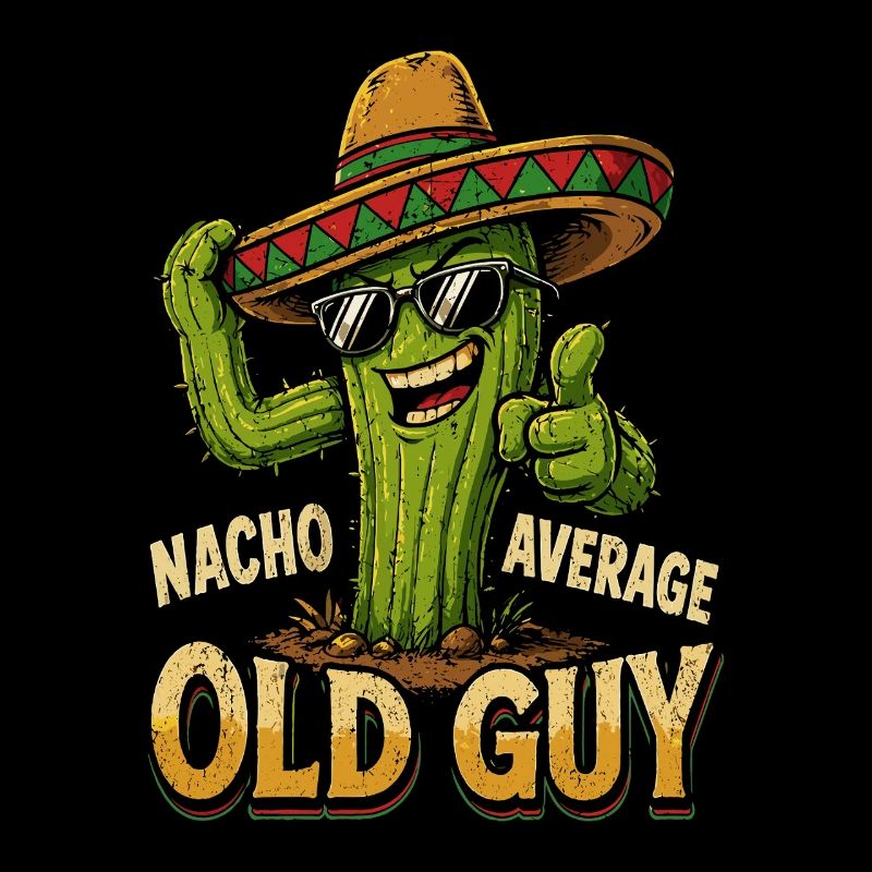 Non-Average Cactus Old Guy