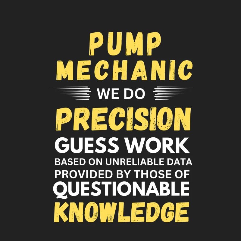 Pump Mechanic - We Do Precision Guesswork