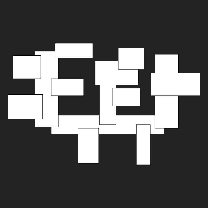 rectangles just squares in composition