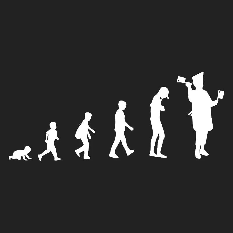 Évolution de bébé à boucher / métier