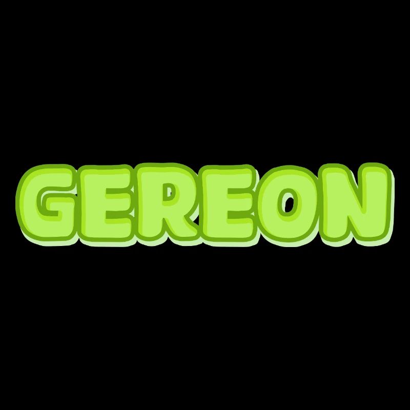 Gereon Neon Bubble Letters