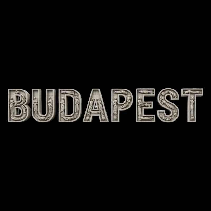 Budapest Architektur Typografie