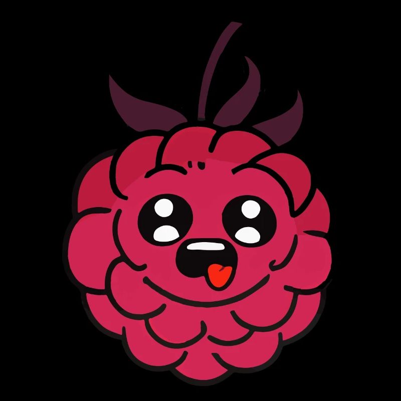 Raspberry with Smile Face Gift Idea