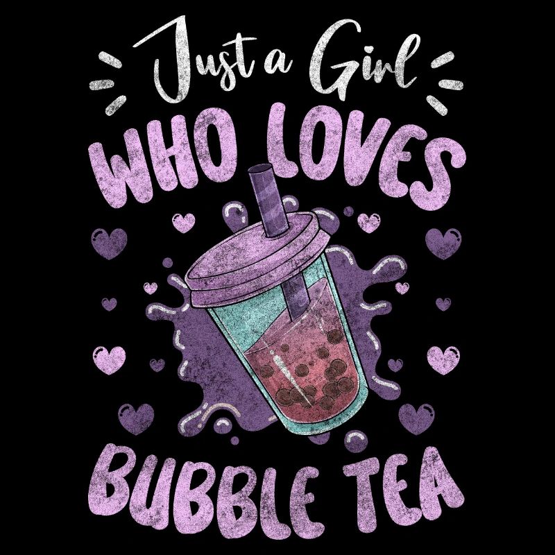 Boba Tea Süß Bunt
