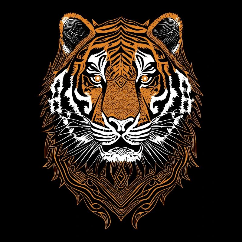 Tiger head