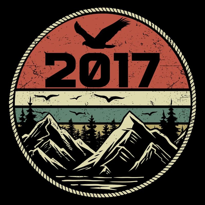 Vintage 2017 Classic 2017 Retro 2017 Gift 2017