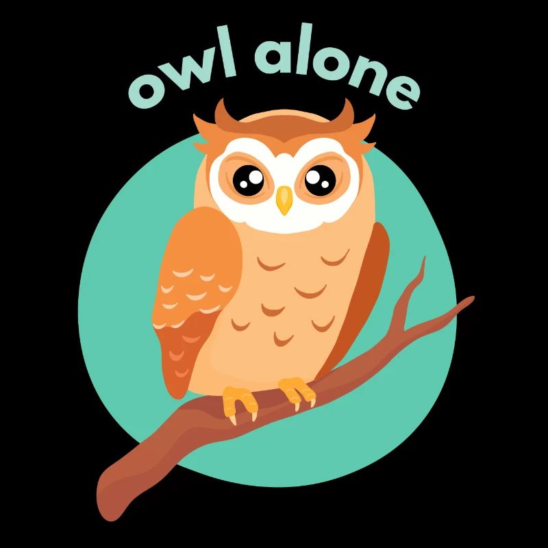 Owl alone