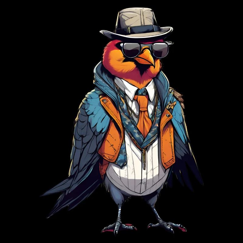 Cooler Vogel