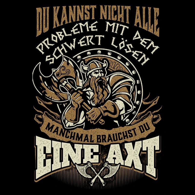 Wikinger Walhalla Odin Vikings Valhalla Axt