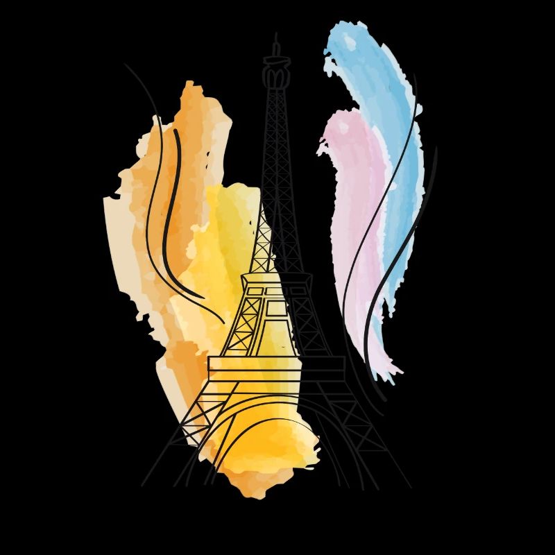 Eiffel Tower drawing