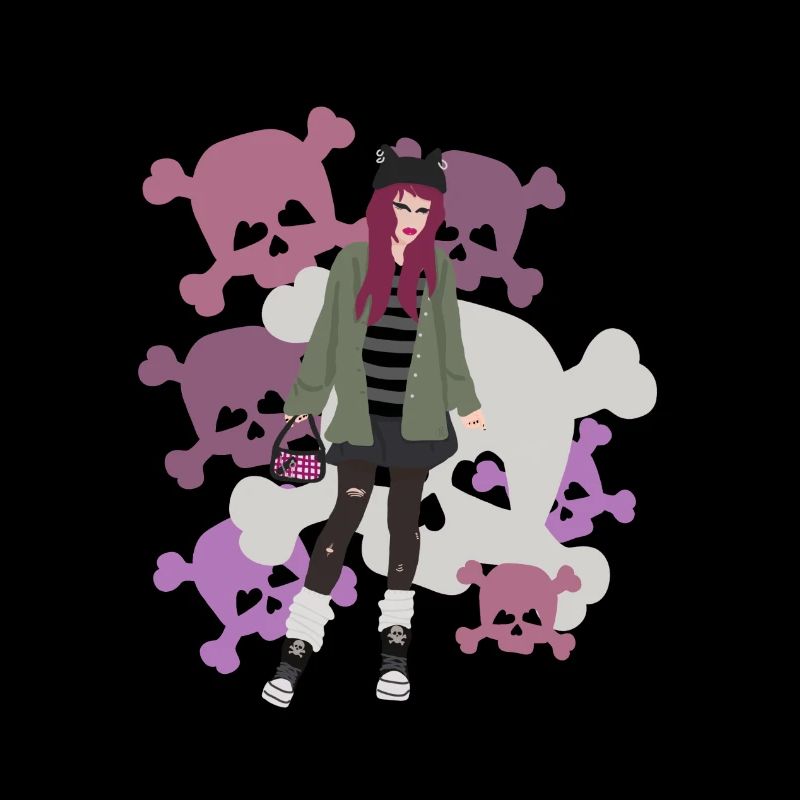 Emo Mädchen