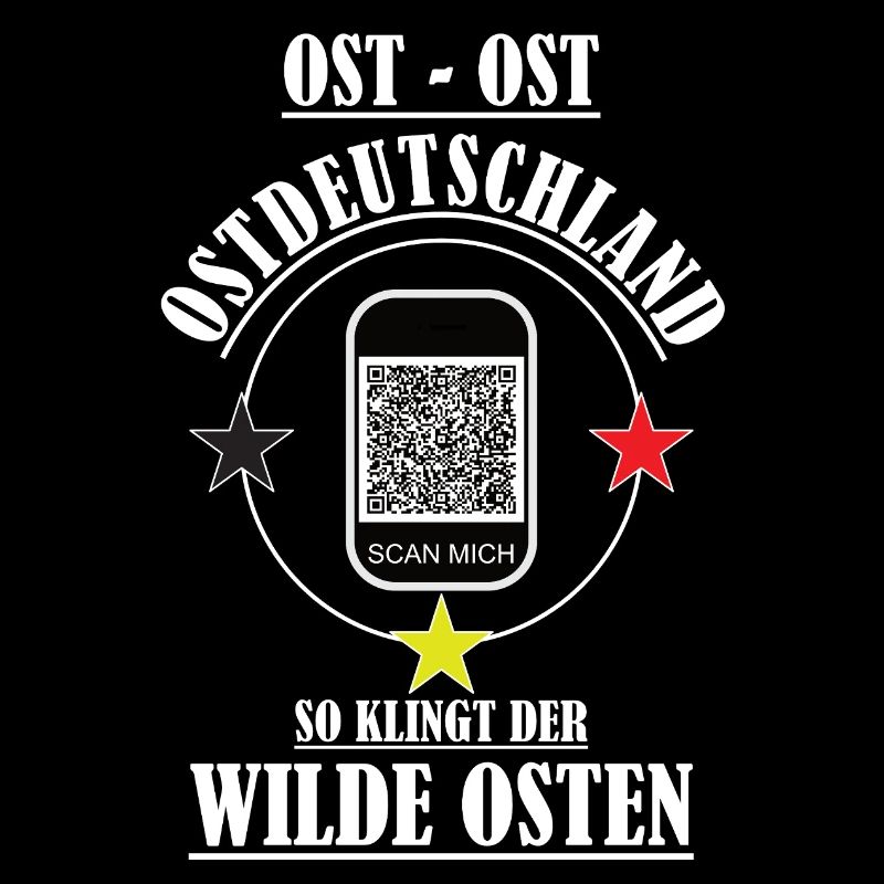 Geschenk für Ossis (mit funktionsfähigen QR-Code)