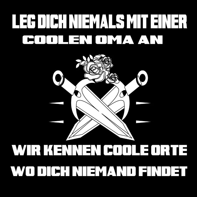 Leg dich Nie mit einer Coolen Oma an
