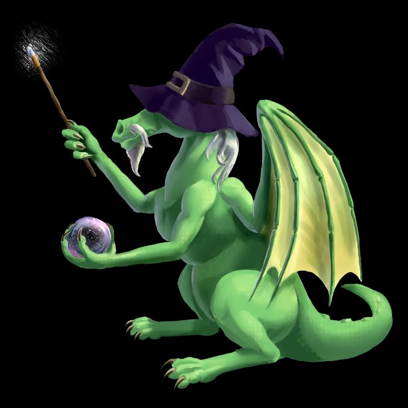 dragon wizard