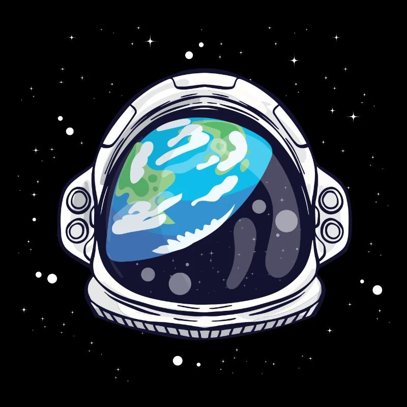 Astronaut helmet space fun all outer space Galaxy