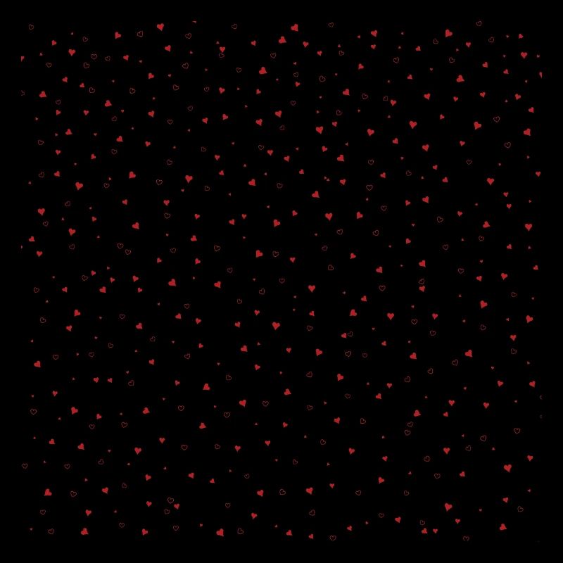Cute Tiny Hearts Pattern Print Background Present