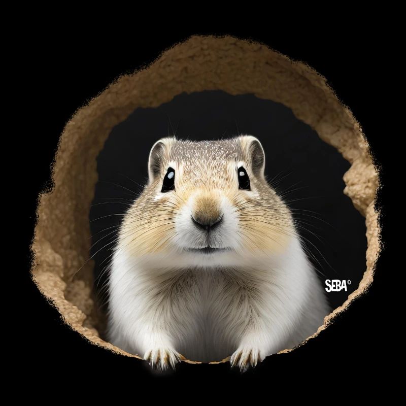 Süßes schläfriges Erdhörnchen