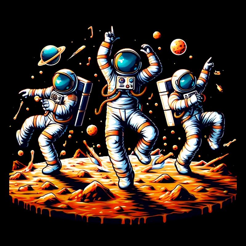 Un Pas Dans L'Espace - Astronaut Danse