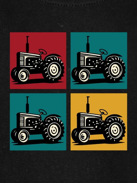 Retro-Oldtimer-Traktor