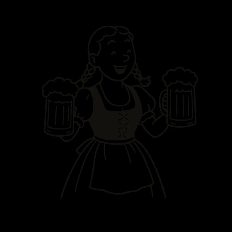 Bier mädchen