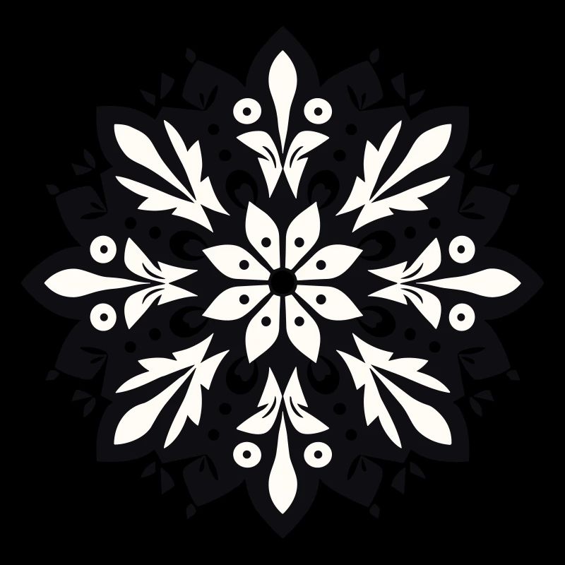 Snowflake pattern