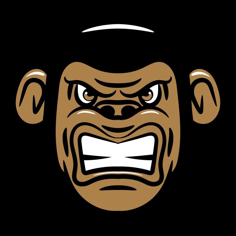 monkey angry evil