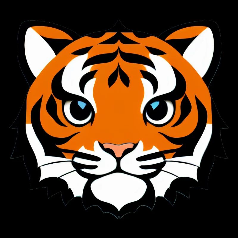 Comic Tiger Mignon Drôle Cool Dessin animé 15