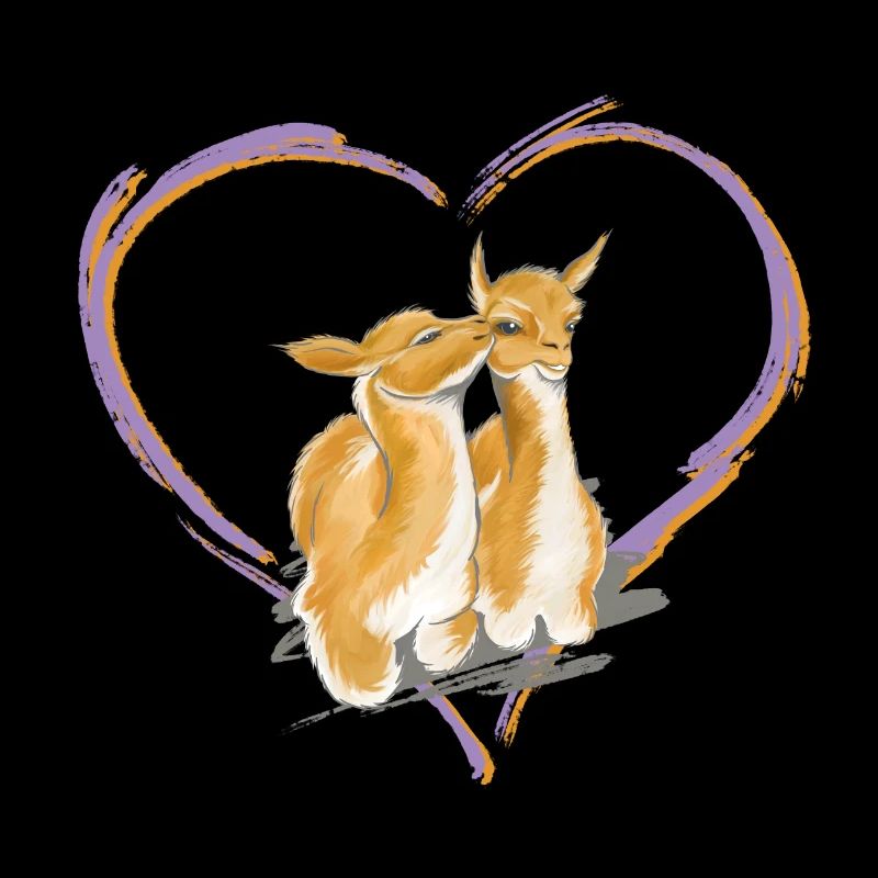 Amour de lamas