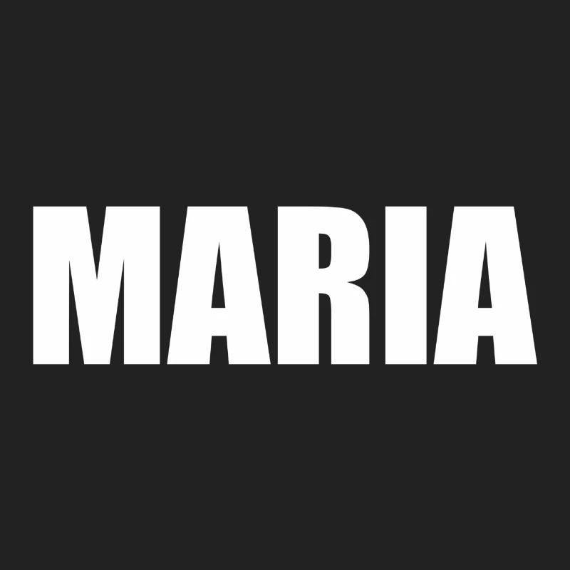 First name Maria white