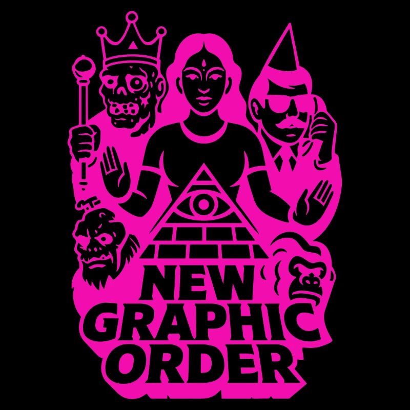 Nouvelle commande graphique Pulp Art rose