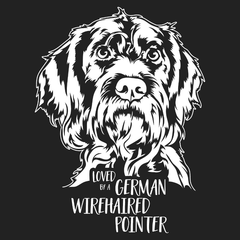 Loved by a German Wirehaired Pointer Dog Wilsigns