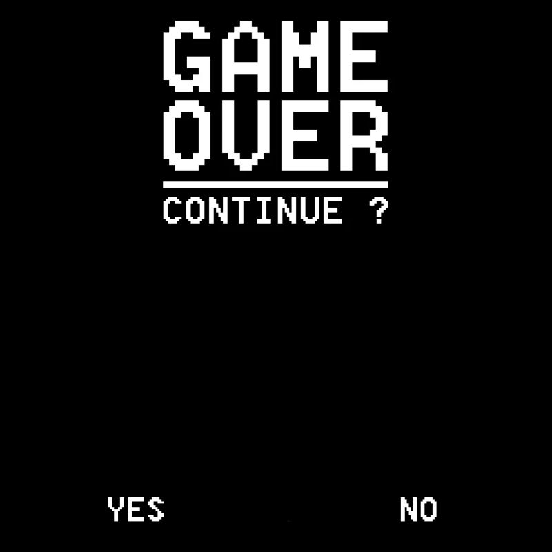 GAME OVER Continue W