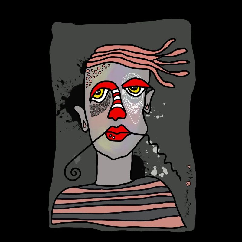 comicart Gesicht