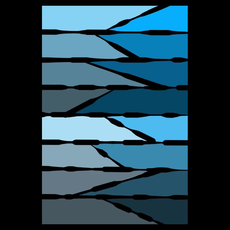 Bleu abstrait