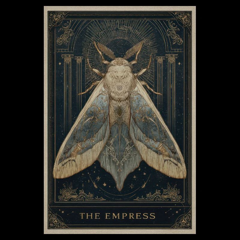 The Empress Tarot Moth