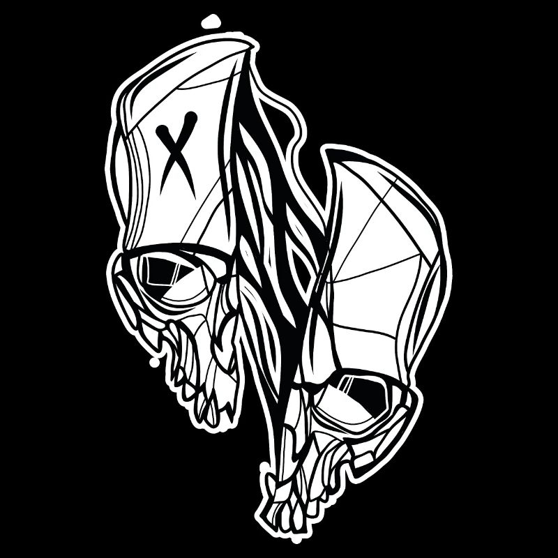 Split Skull // Illustration