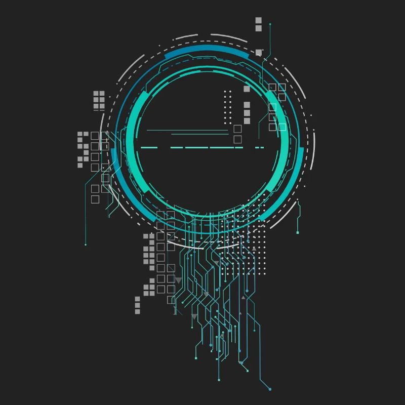 cpu pc nerd spaceship sci-fi core board lol cod